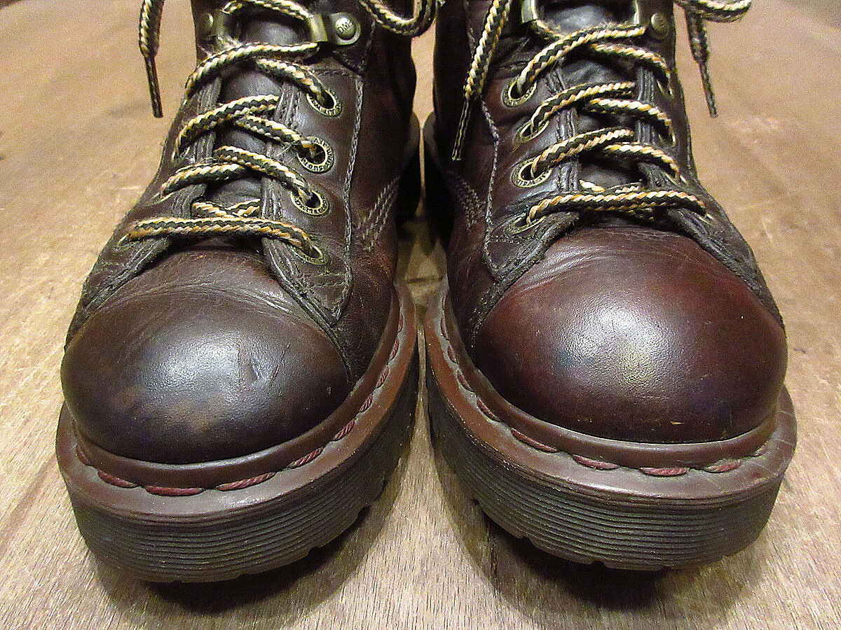 MADE IN ENGLAND○Dr.Martensモンキーブーツ茶6○210614n2-m-