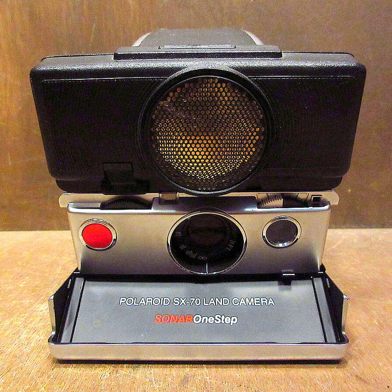 ビンテージ70's○POLAROID SX-70 SONAR One Step○221103k...