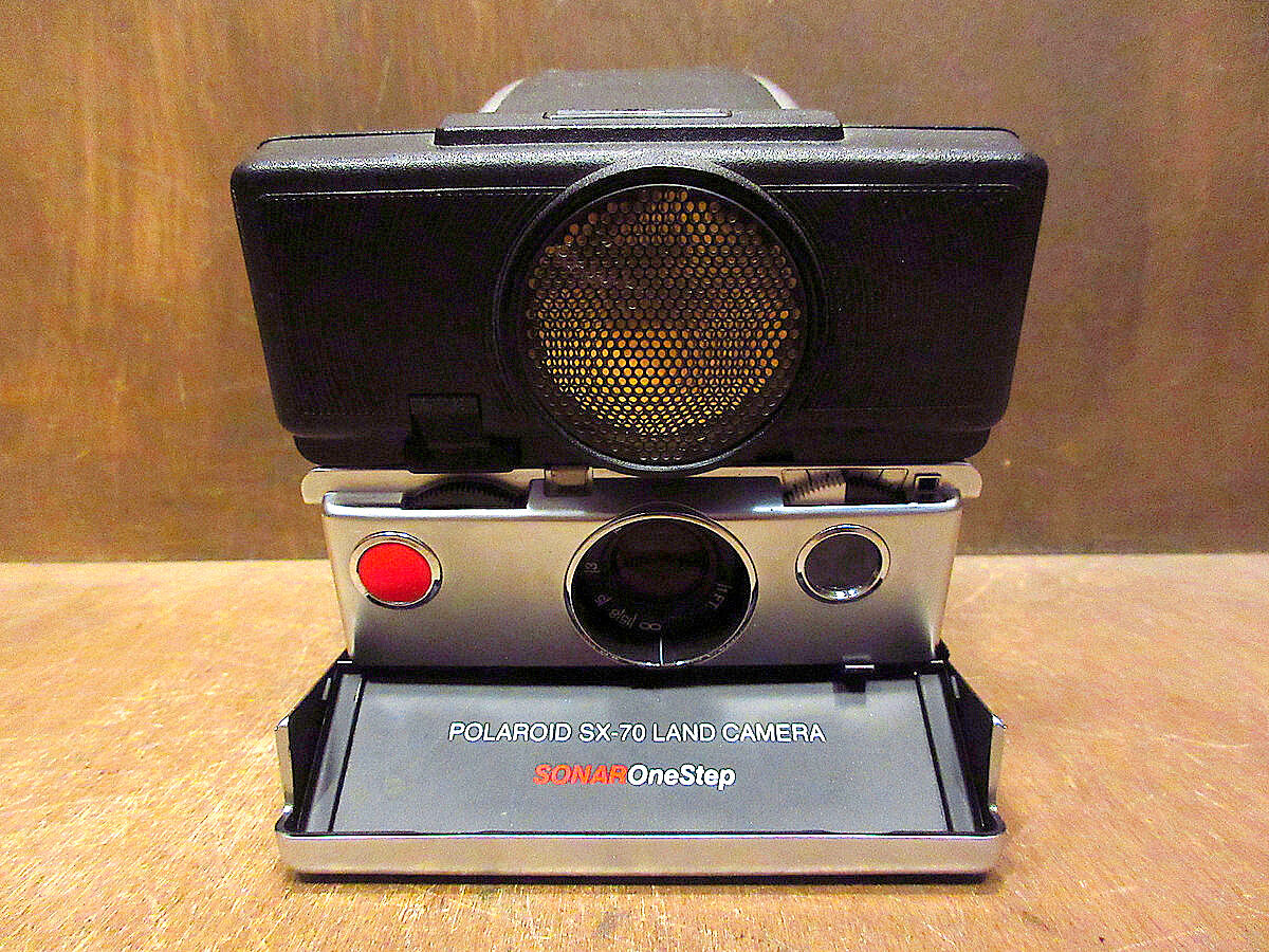 ビンテージ70's○POLAROID SX-70 SONAR One Step○221103k...