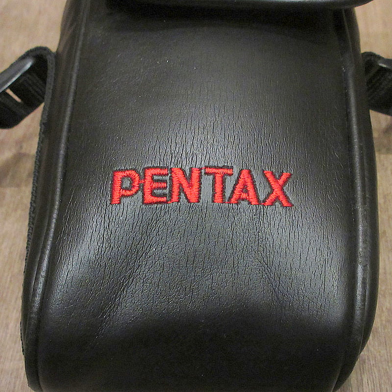 ビンテージ○PENTAX刺繍入りカメラバッグ黒○250503j2-bag-shd古着