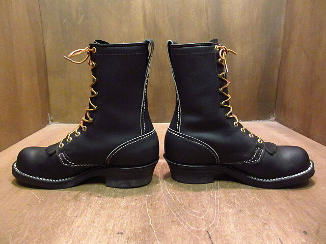 ビンテージ90's○DEADSTOCK WESCO JOBMASTER黒9B○201203n1...