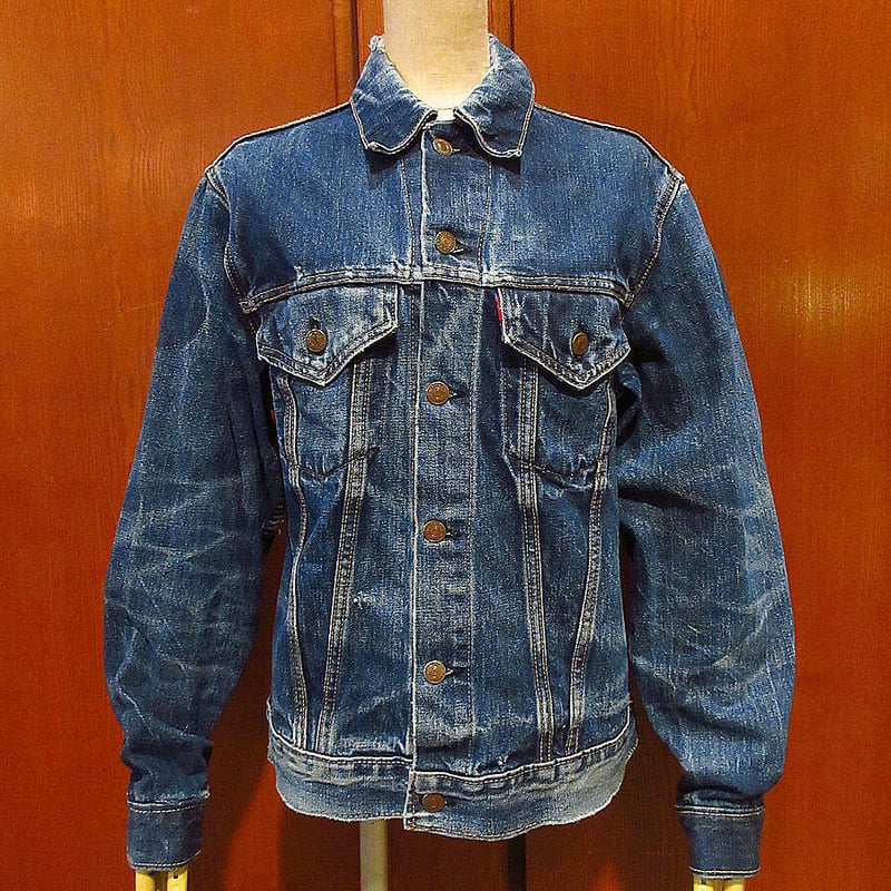 ビンテージ60's○Levi's 70505 BIG E○211103i1-m-jk-dnm ビンテージ60's○Levi's 70505 BIG E○211103i1-m-jk-dnm