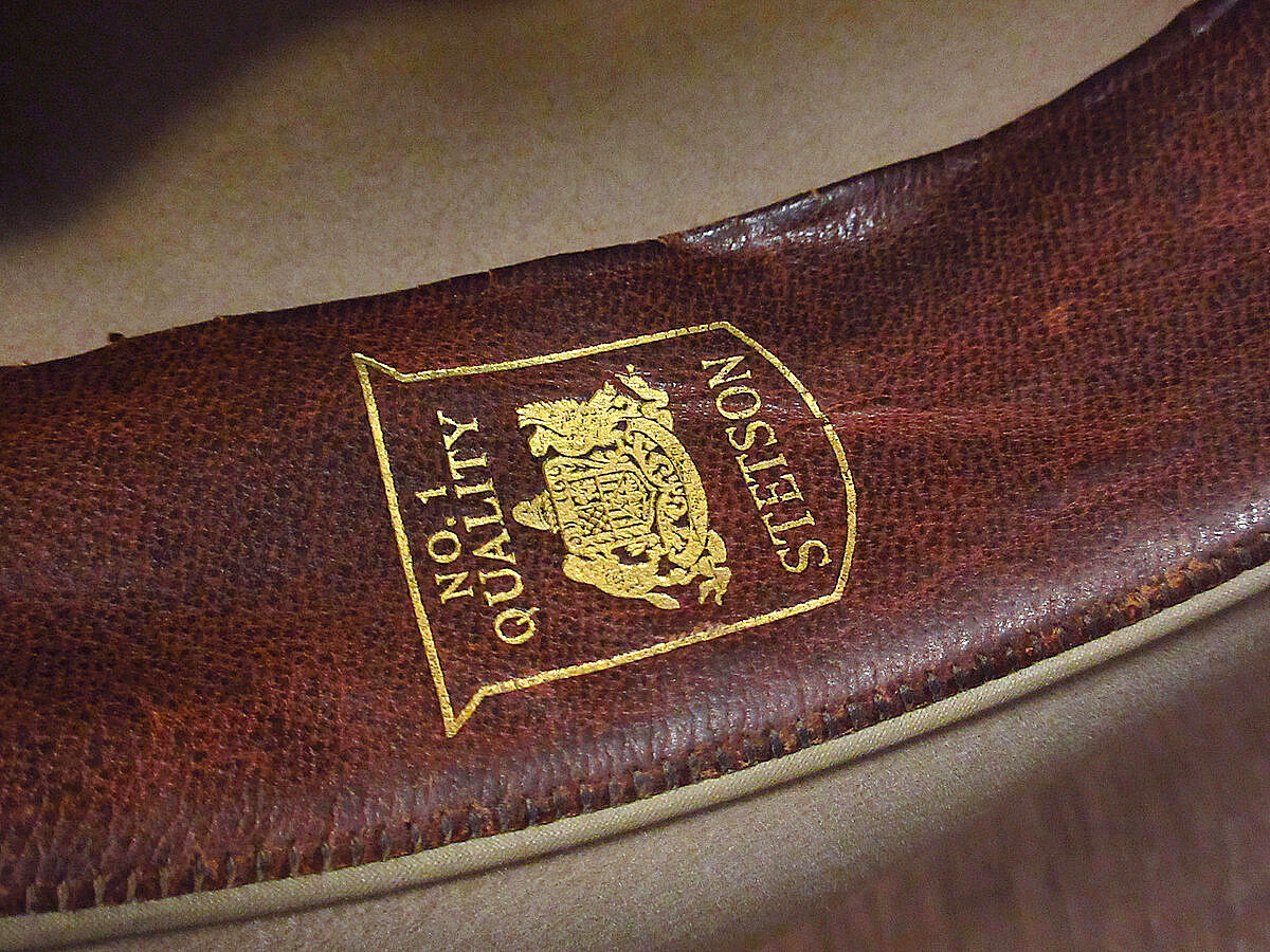 ビンテージ50's○STETSONフェルトカウボーイハットベージュSize 7 1/4