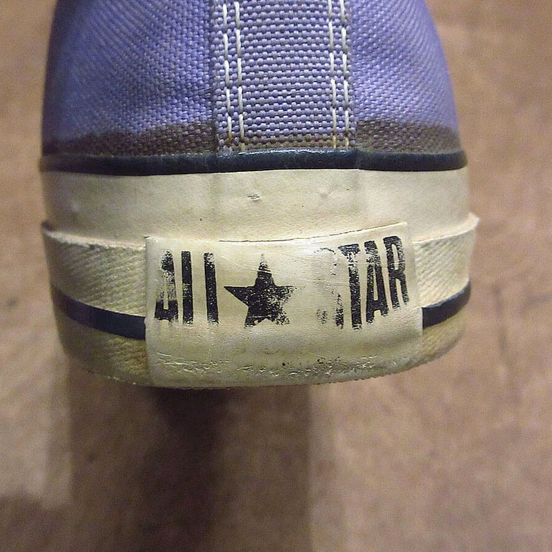 ビンテージ80's○CONVERSEオールスターHIラベンダーsize 10 1/2