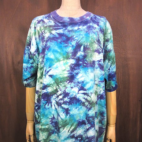 タイダイページ タンクトップ TIE DYE TANK TOP - “DIAGONAL WEB” / タイダイ