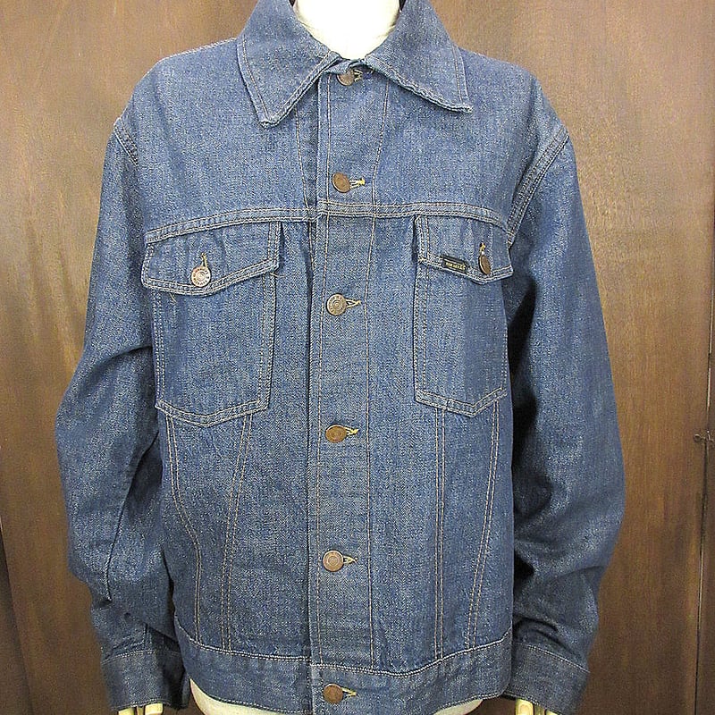 ビンテージ60's70's○SEARS ROEBUCKS耳付きデニムジャケット