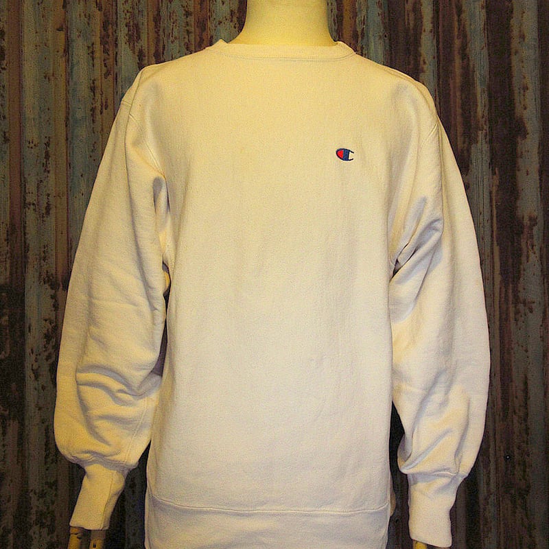 ビンテージ80's○Championリバースウィーブスウェット白size L ビンテージ80's○Championリバースウィーブスウェット白size L