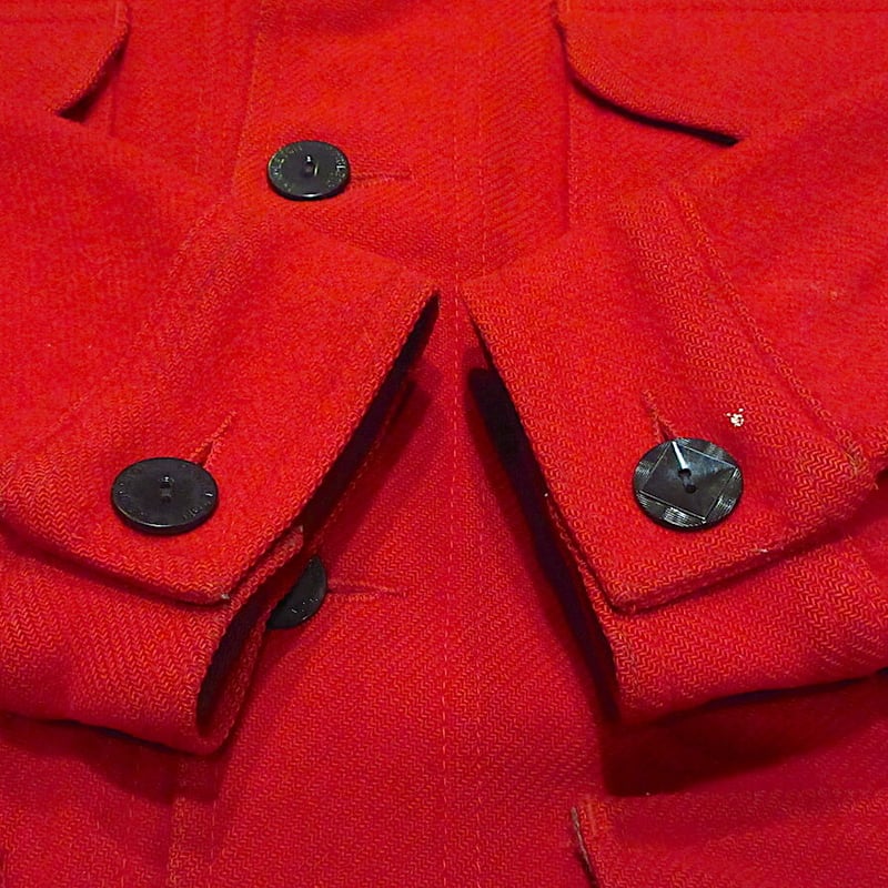 ビンテージ70's○PENDLETONシングルマッキーノジャケット赤XL