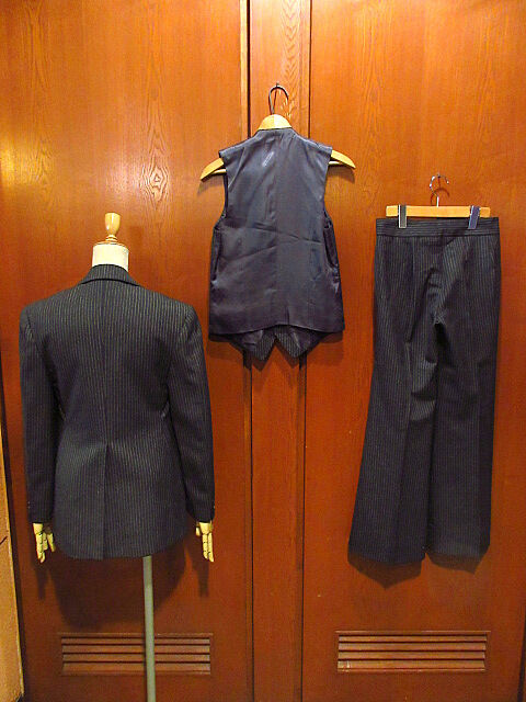 【70s】ビンテージ スリーピース ファッション・スーツ ブラウン 超希少！ 70s】激ビンテージ ファッションスーツ セットアップ 超希少