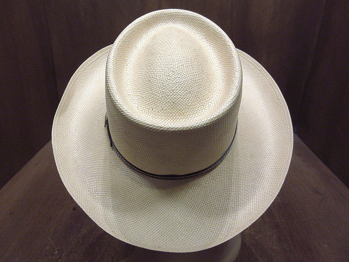 STETSON 】50年〜60年代 オールドフェドラハット。 7 1/4。 ビンテージ