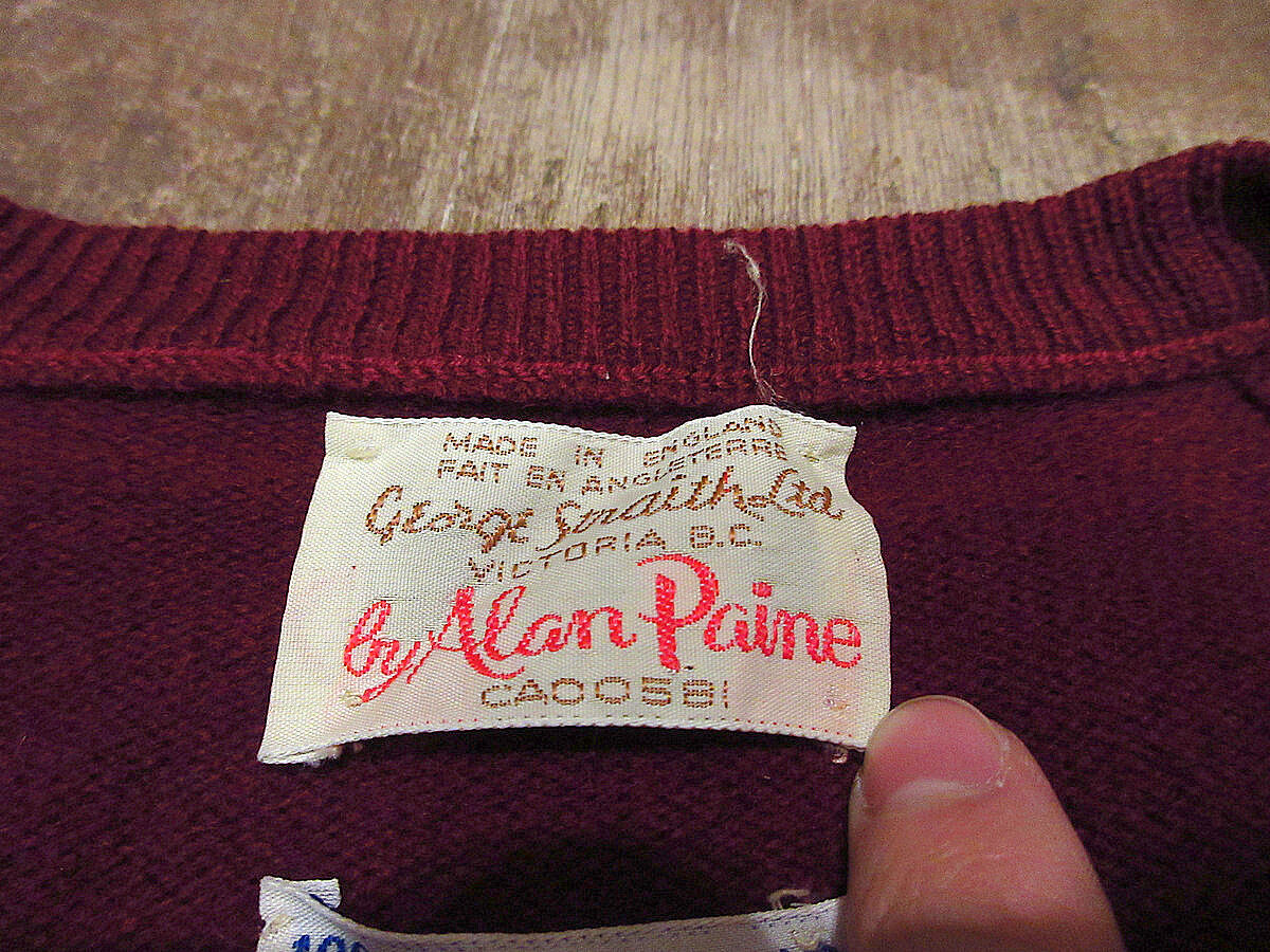 レア　60s ヴィンテージ　アランペイン　セーター　美品　アースカラー fit=scale-down,w=1200