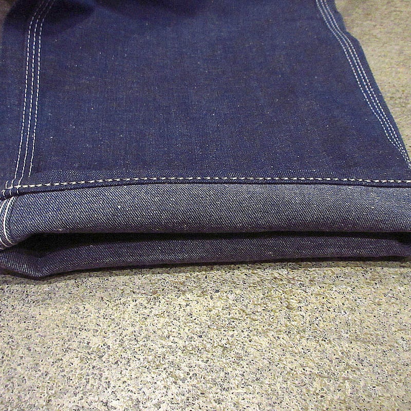 ビンテージ60's○DEADSTOCK Searsバットダイデニムオーバーオール表記