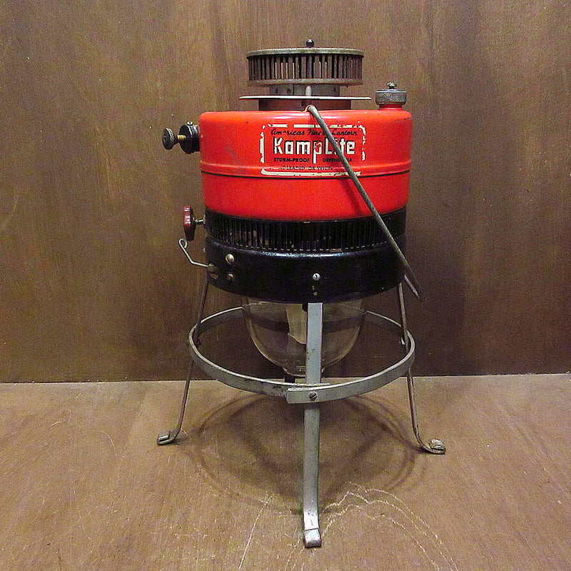 格安SALEスタート! ビンテージ50's○AGM KampLite IL-1逆さランタン○211023s1-otde ホワイトガソリンランタン