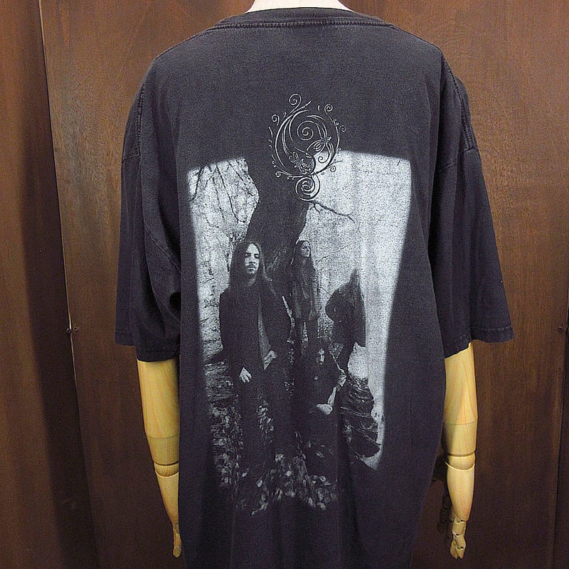 ビンテージ2000's○OpethプリントTシャツ黒size XL○240725j3-m
