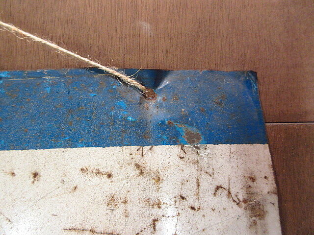 ビンテージ40's○CAT'S PAWアドバタイジングメタルサイン○201210n1