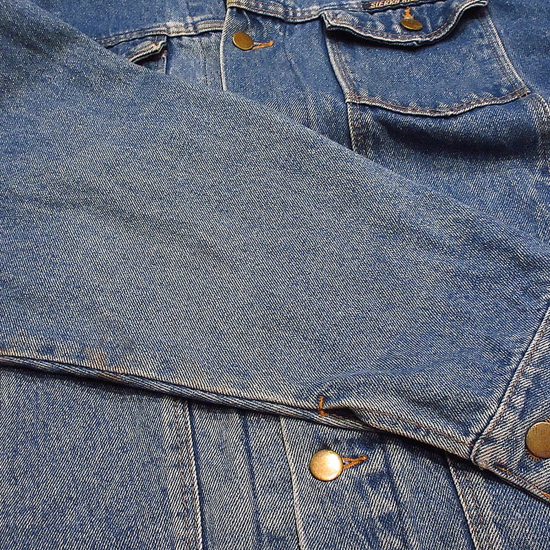 ビンテージジャケット 90's【ビンテージ】【USA製】【Unique sales】【黒xオレンジ