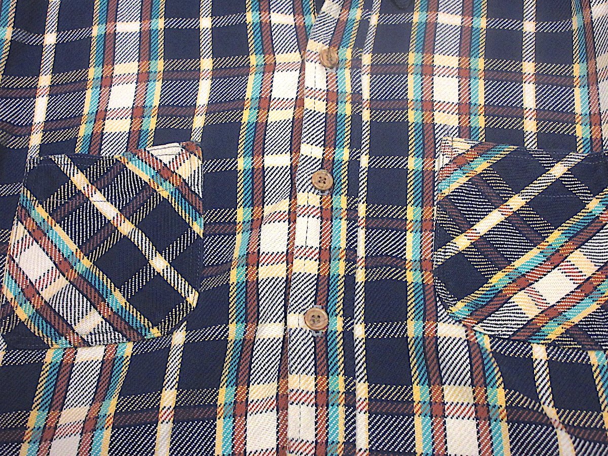 70s BIGMAC ヘビーネルシャツ レアカラー 好配色 ビッグマック big mac 70s ヘビーネルシャツ