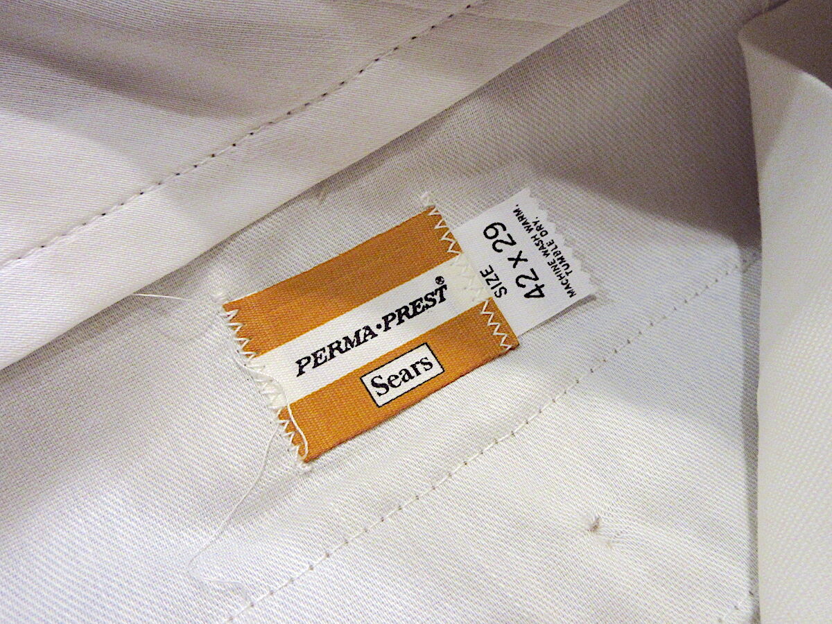 ビンテージ80's○DEADSTOCK Searsワークパンツ表記W42 L29 ビンテージ80's○DEADSTOCK Searsワークパンツ表記W42 L29
