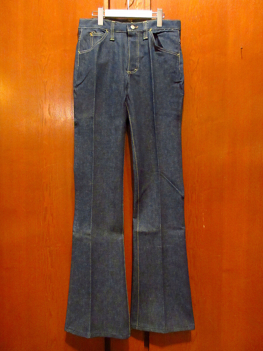 ビンテージ70's○DEADSTOCK Lee LEEN FLARE フレアデニム W78cm ビンテージ70's○DEADSTOCK Lee LEEN FLARE フレアデニム W78cm