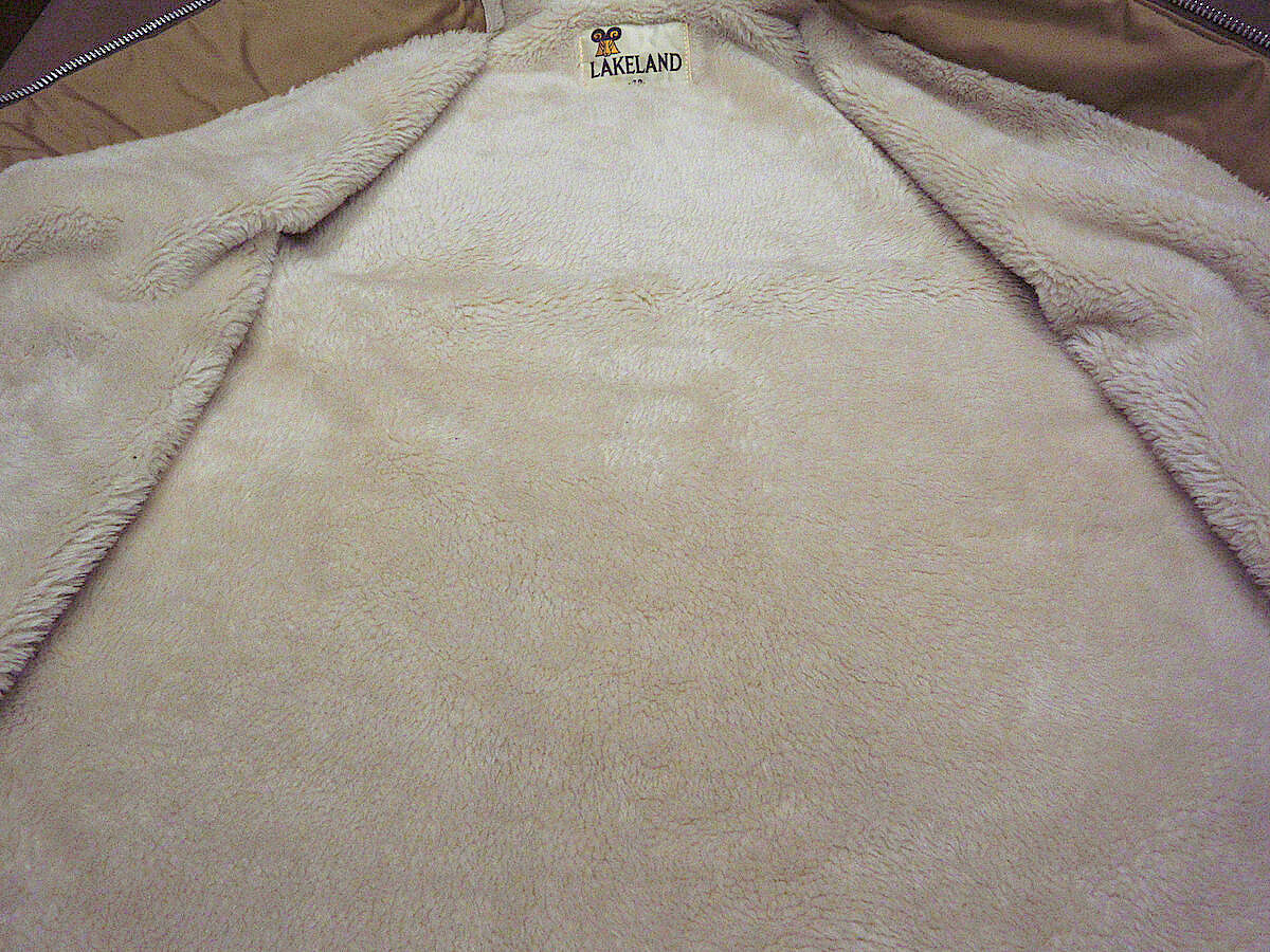 ビンテージ70's○LAKELAND裏地ボアファラオジャケットsize 42○221124k6