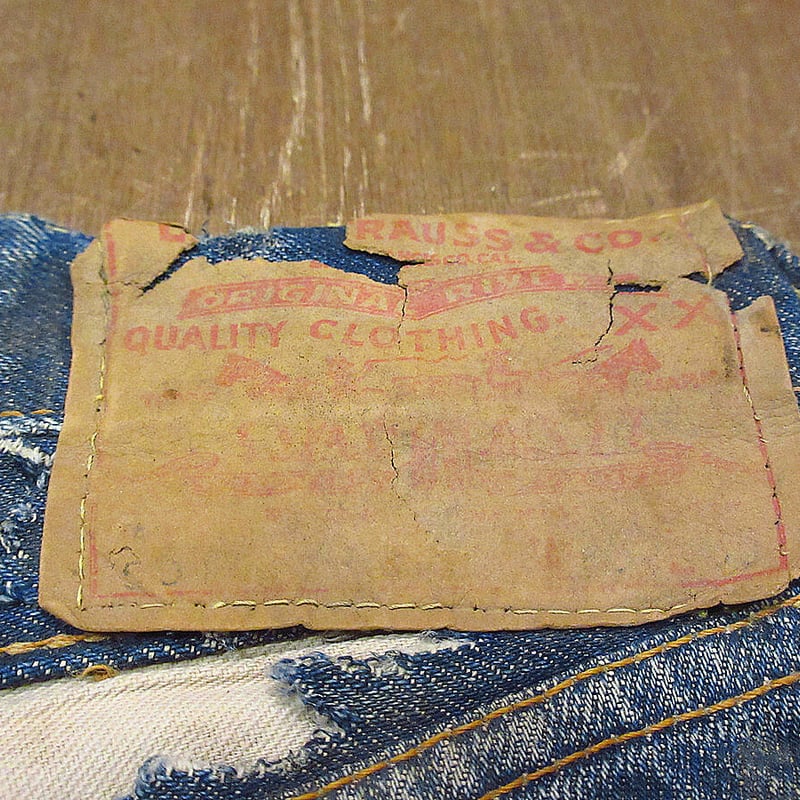 ビンテージ 60's LEVIS 501 A-TYPE Big E 78㎝ ビンテージ 60´s LEVIS 501 A-TYPE Big E 78㎝ メンズ