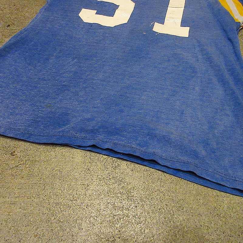 ビンテージ60's○Wilsonフットボールシャツsize M○210322f5-m
