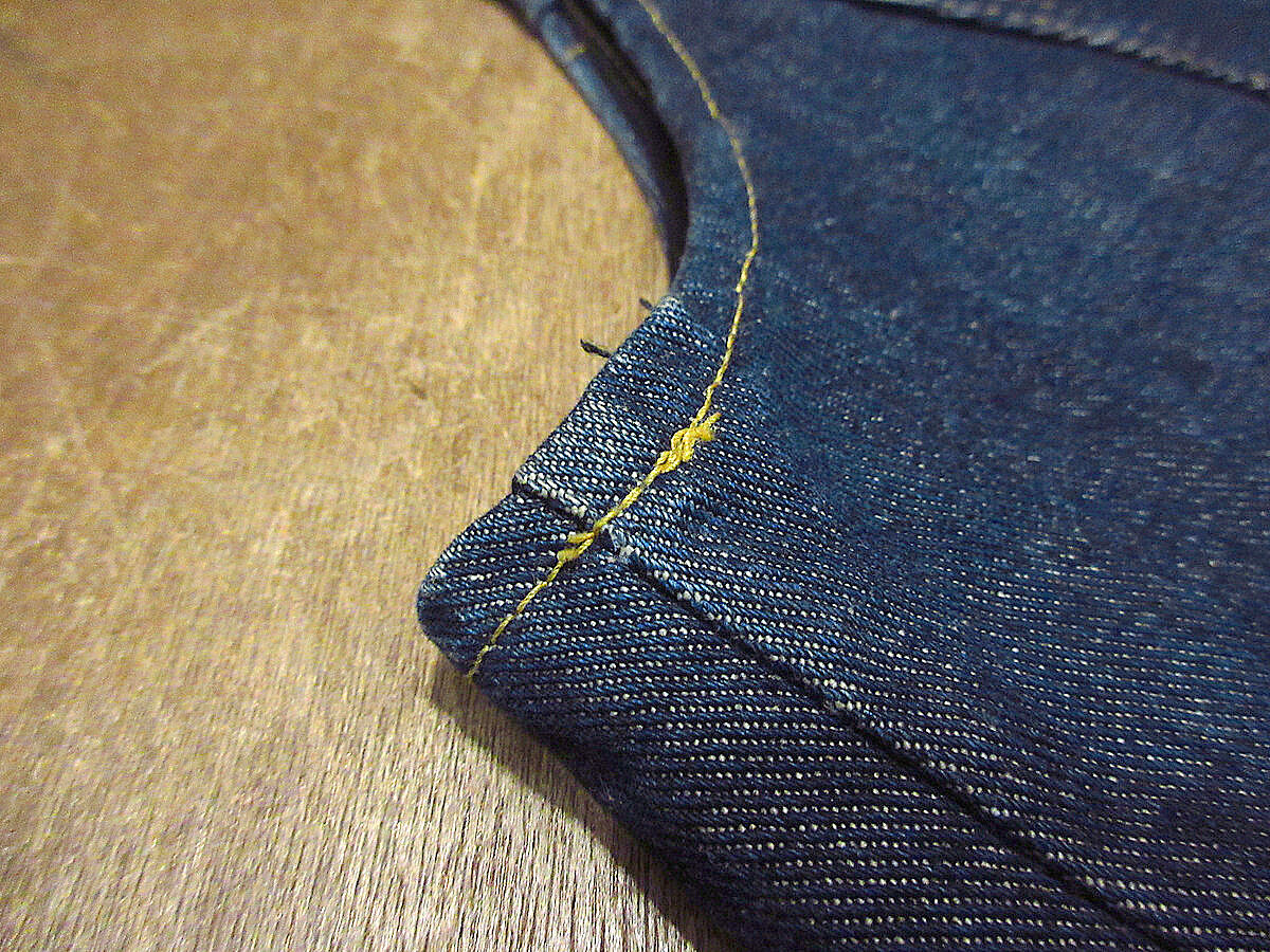 Lee アメリカ製 デニム ベスト M ビンテージ 古着 ビンテージ70's○MADE IN U.S.A. Leeデニムベストsize M○220608