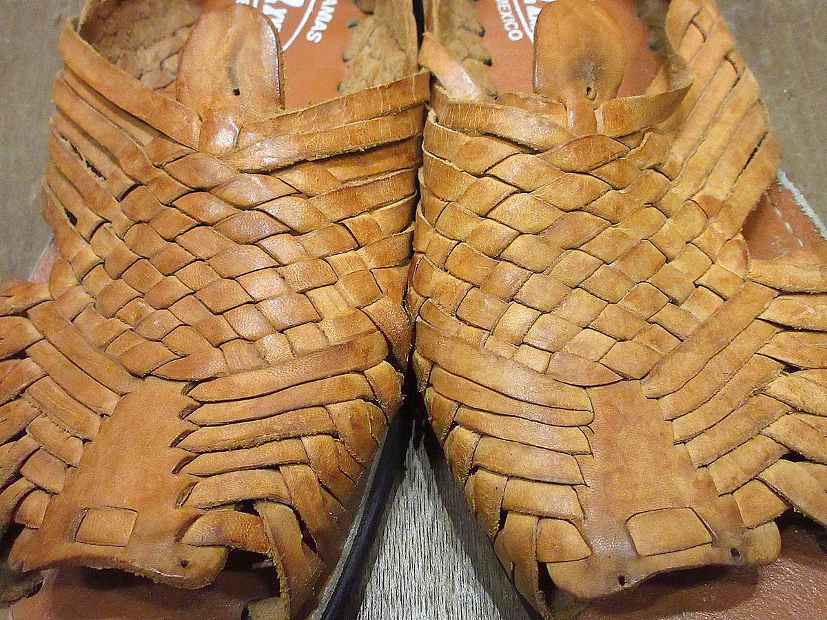 ビンテージ○DEADSTOCK GALVEZタイヤソール編み込みレザー ビンテージ○DEADSTOCK GALVEZタイヤソール編み込みレザー