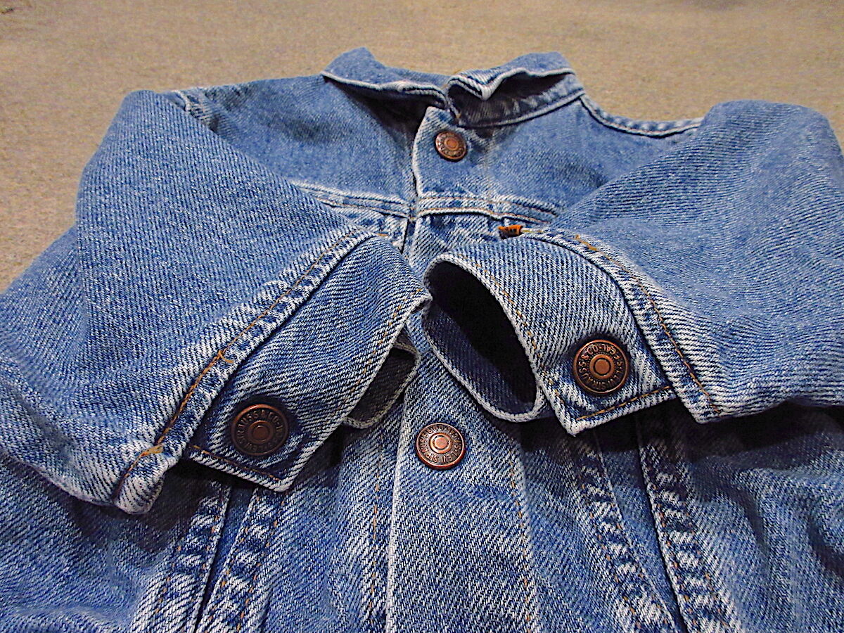ビンテージ90's○Levi's 79027キッズデニムジャケットsize 12M