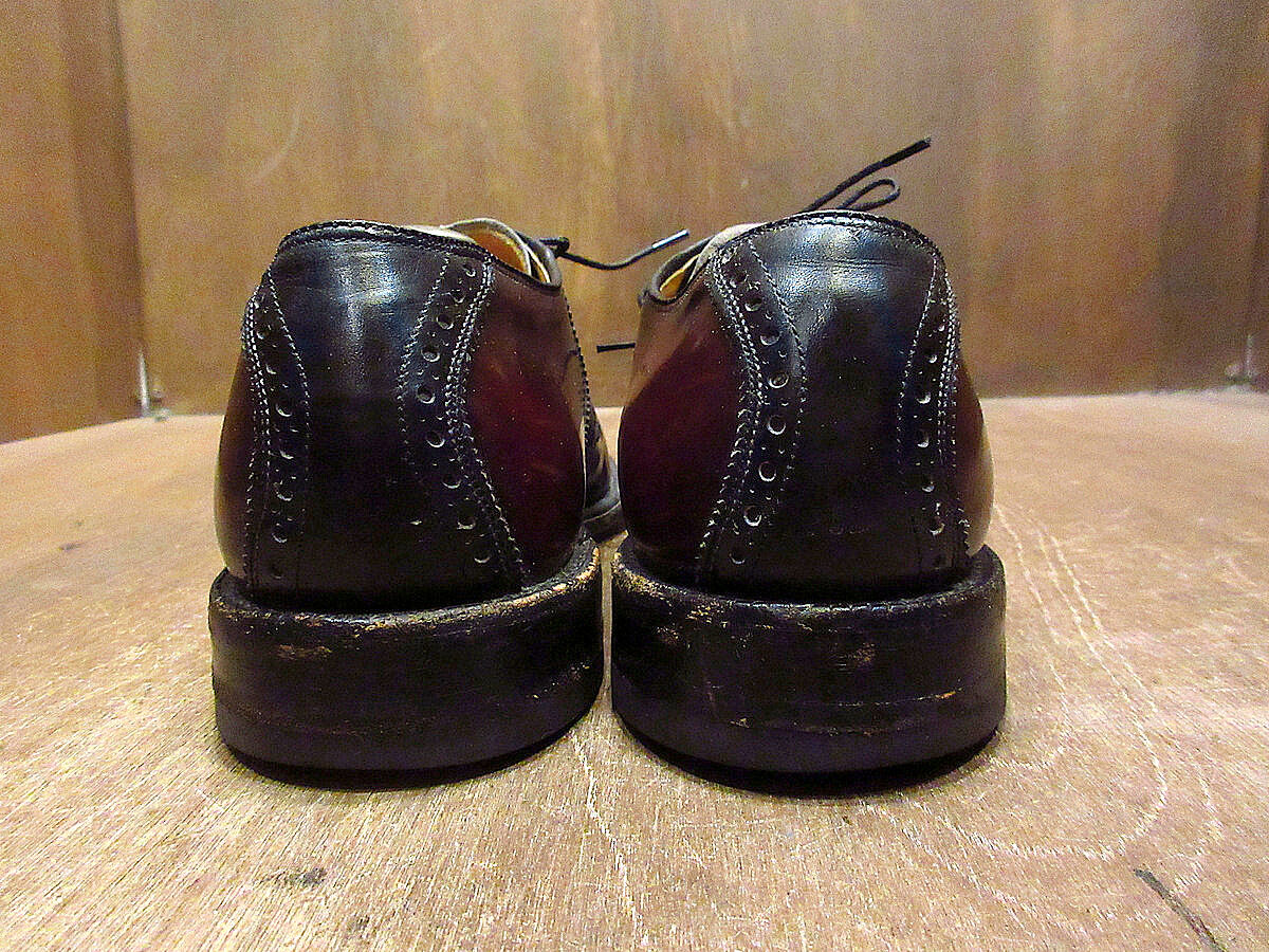 ビンテージ○Johnston ＆ Murphy ARISTOCRAFTツートーンサドルシューズ
