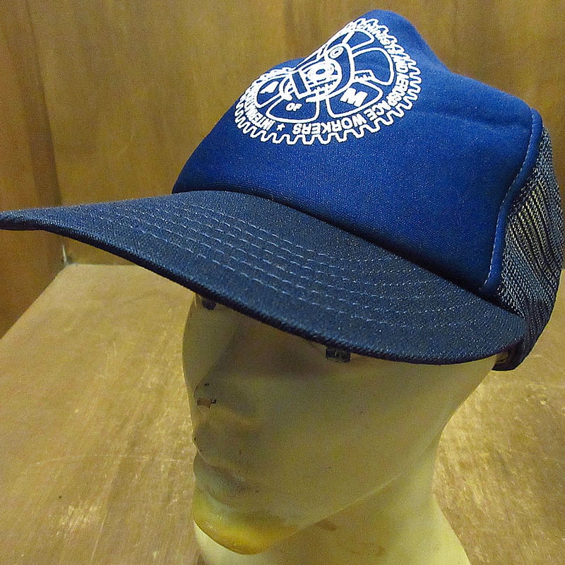 ビンテージ80's90's○DEADSTOCK IAMスナップバックメッシュ ビンテージ80's90's○DEADSTOCK IAMスナップバックメッシュ