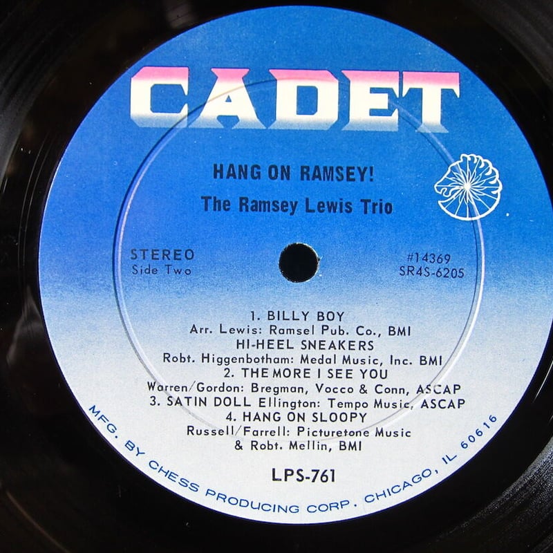 THE RAMSEY LEWIS TRIO○HANG ON RAMSEY! CADET LP
