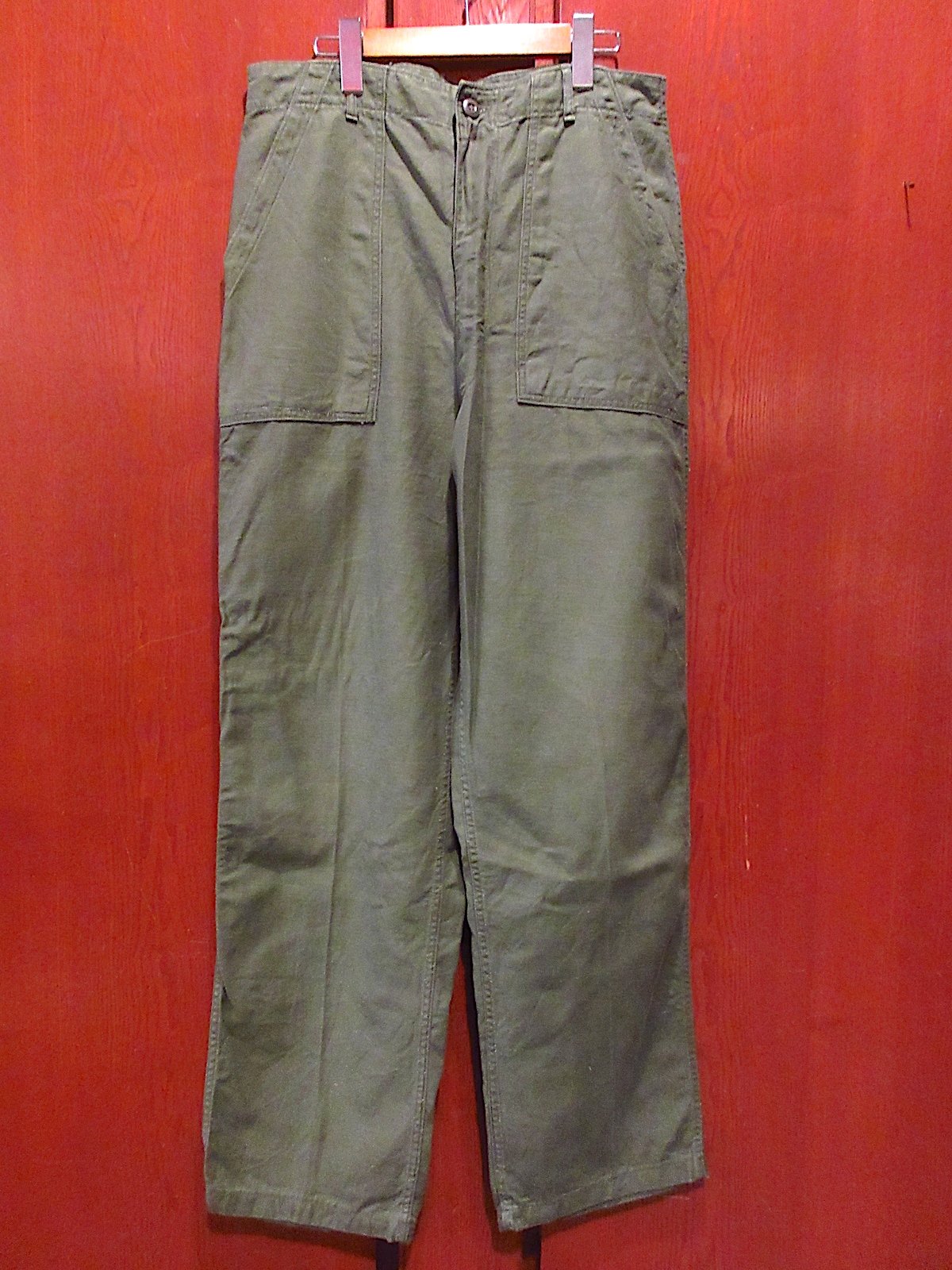 ビンテージ60's○U.S.ARMYコットンサテンベイカーパンツ実寸 ビンテージ60's○U.S.ARMYコットンサテンベイカーパンツ実寸