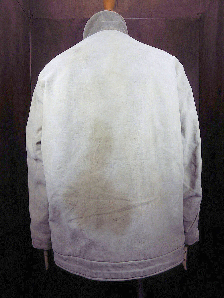 N-1, 2 デッキ ジャケット 60' 民間用 EMAR アルミ ZIP 美品 N-1, 2 デッキ ジャケット 60' 民間用 EMAR アルミ ZIP 美品