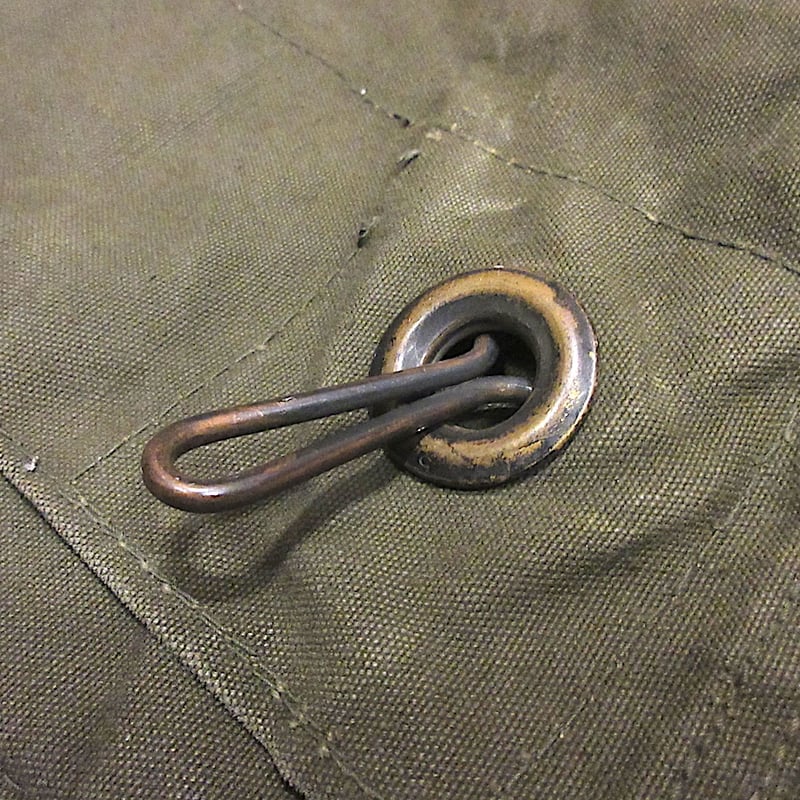ビンテージ40's50's○ミリタリーキャンバスダッフルバッグ○260120n7
