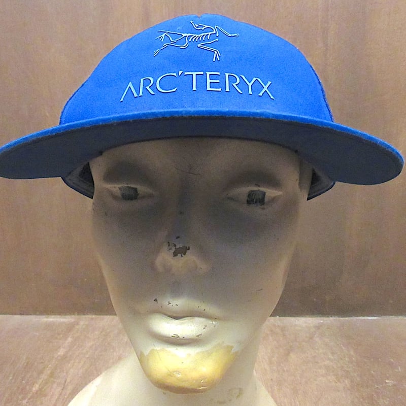 ARC'TERYX 5パネルスナップバックメッシュキャップ青○260128z4-m-cp-bb