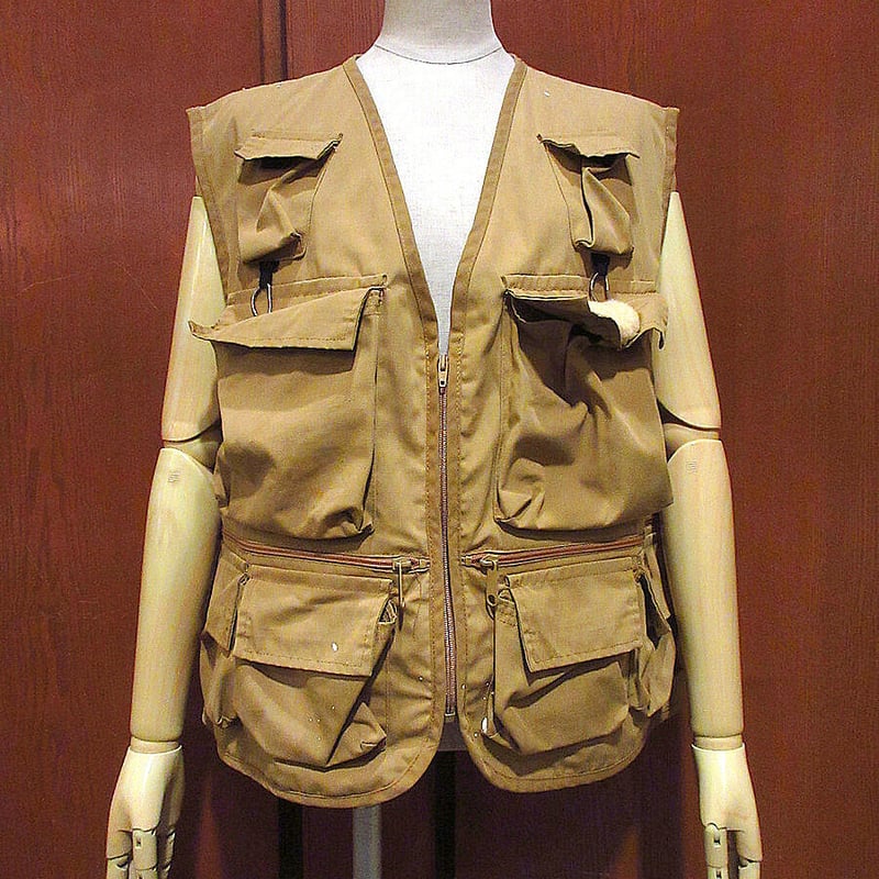 ビンテージ70's○Columbiaフィッシングベスト○220210s4-m-vs 1970s