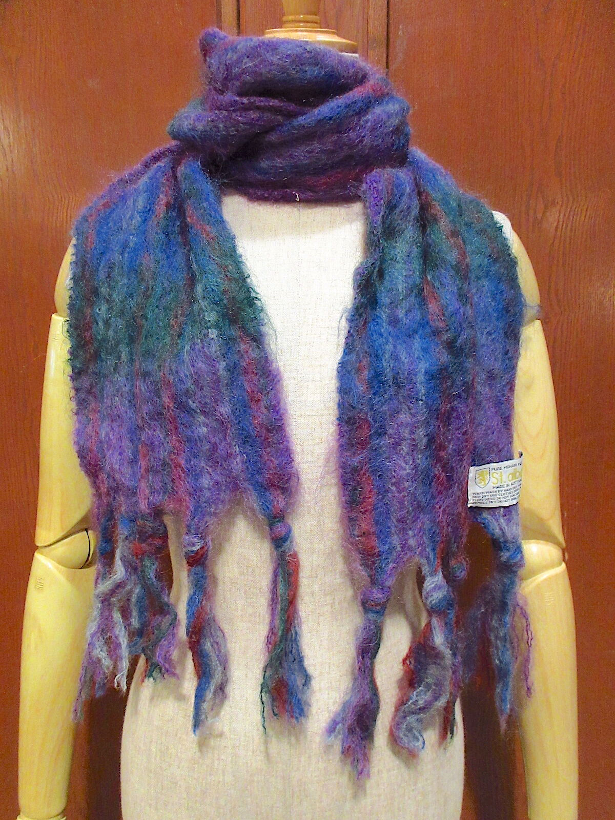 vintage st.albans モヘア マフラー ショール