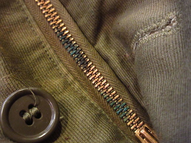 ビンテージ40's○DEADSTOCK U.S.NAVY N-1 NXsxデッキトラウザーズM