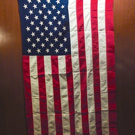 ビンテージUSA星条旗指輪と星条旗のセット ビンテージUSA星条旗指輪と星条旗のセット