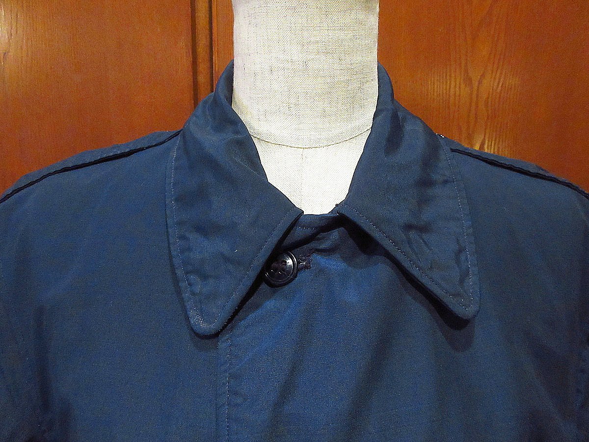 ビンテージ60's○USAFレインコート紺○240502i5-m-ctミリタリー