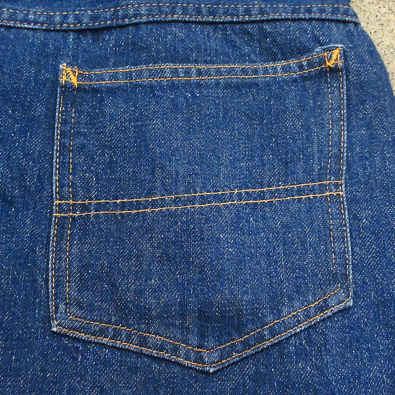 ビンテージ60's70's○Penneys RANCHCRAFTストレートデニムパンツ実寸W8