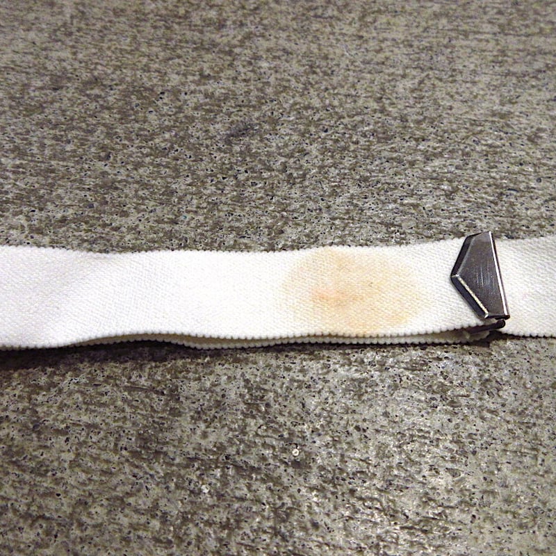 ビンテージ~50's○ボタン留めサスペンダー白○220615c3-ssp