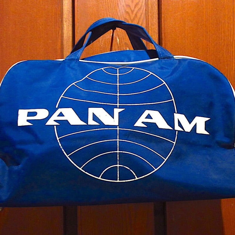 パンナム航空 ボストンバッグ パンナム ボストンバッグ エクスプローラー ブルー ユニセックス
