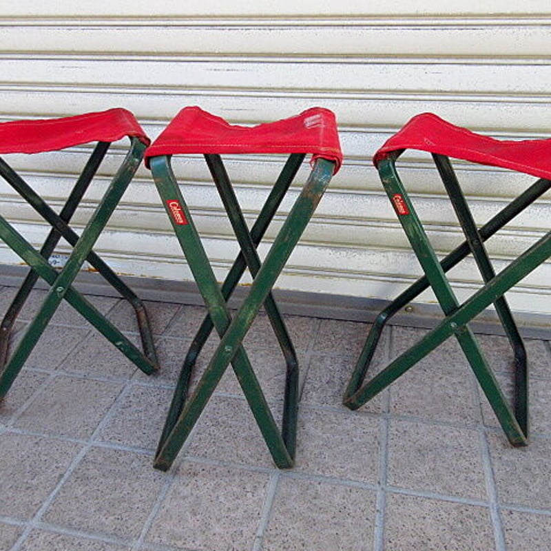 ビンテージ50's○Coleman フォールディングテーブル&チェア 4点 ビンテージ50's○Coleman フォールディングテーブル&チェア 4点