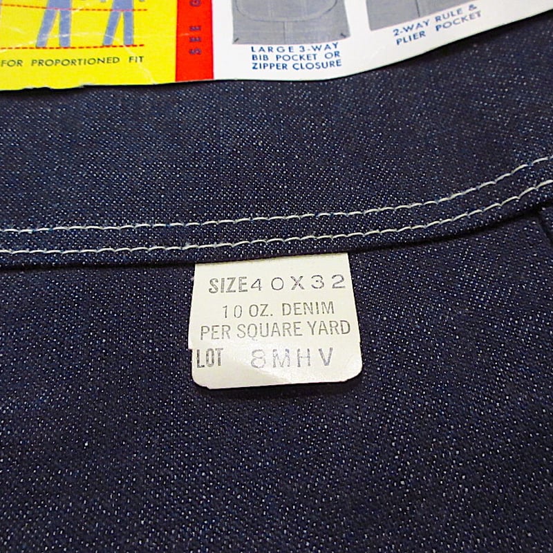 【Special】【40's】 デニム オーバーオール BLUE BELL e8fc42803afd6a0cdc8f3a4a61d5c4
