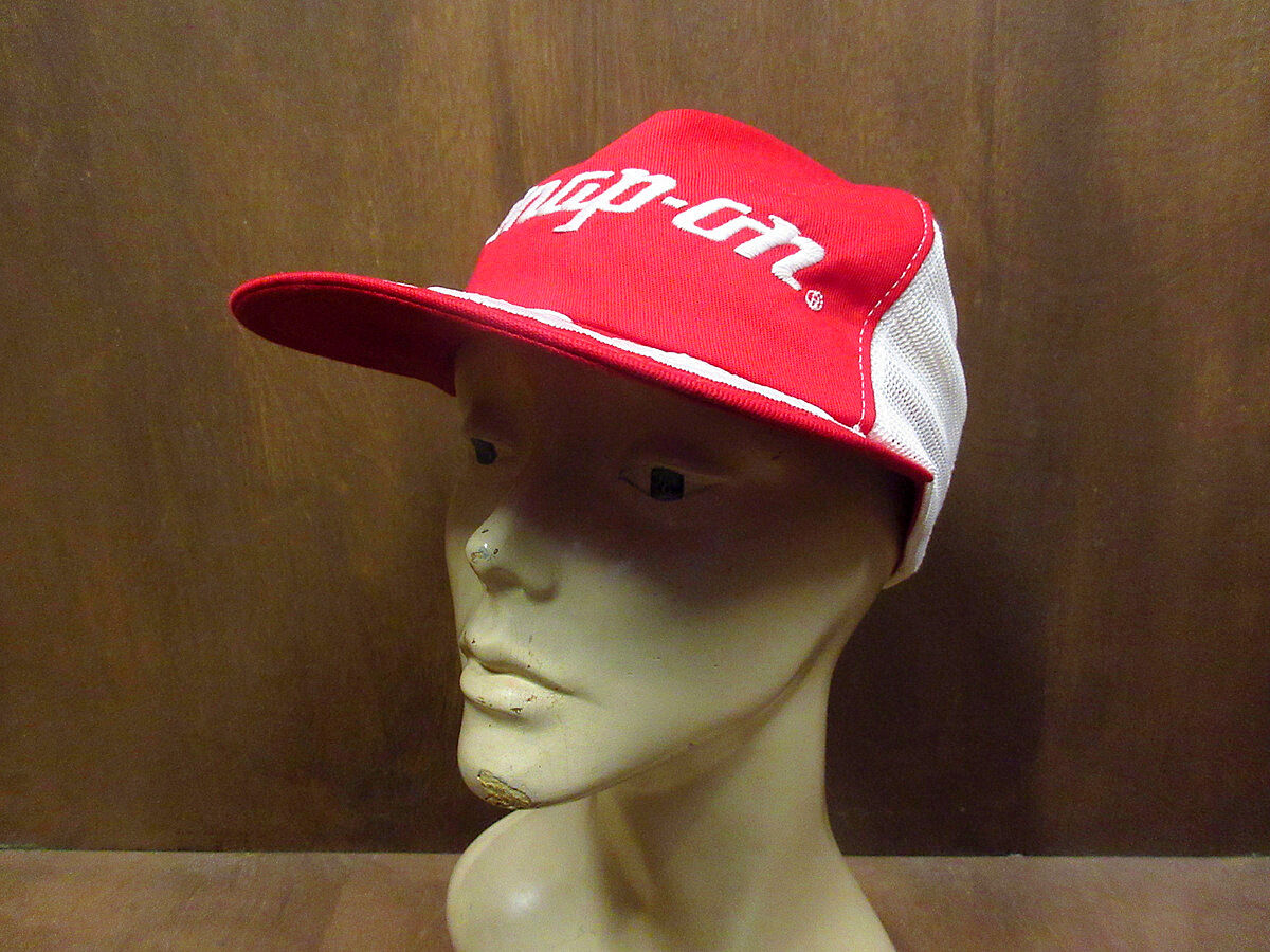 ビンテージ70's80's○K-BRAND Snap-on スナップバックメッシュ ビンテージ70's80's○K-BRAND Snap-on スナップバックメッシュ