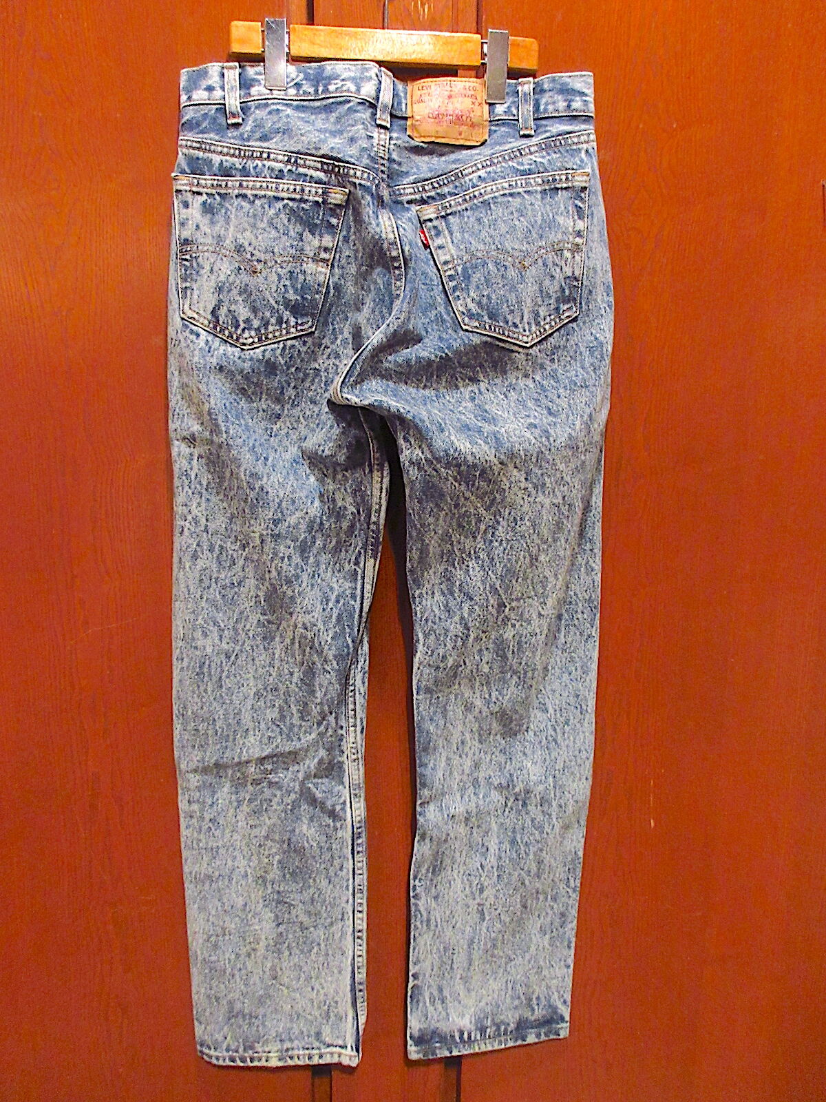 ビンテージ80's○Levi's 501ケミカルウォッシュ実寸W80cm○211111r3-m...