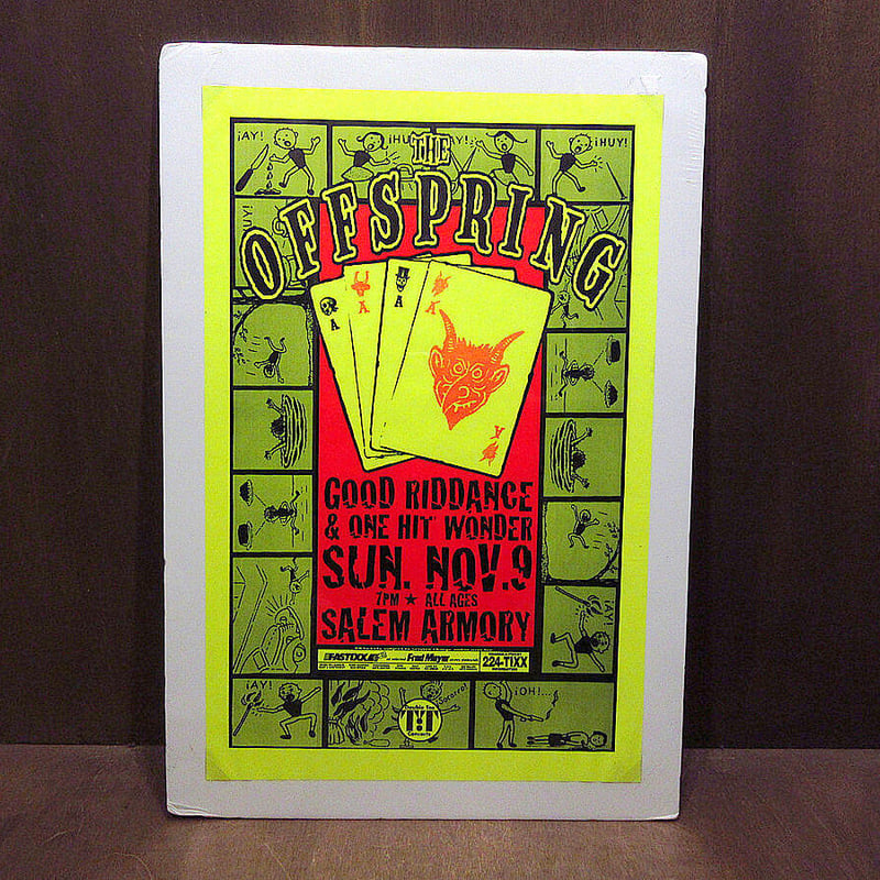 ビンテージ90's○DEADSTOCK THE OFFSPRINGオリジナルコンサートポスター