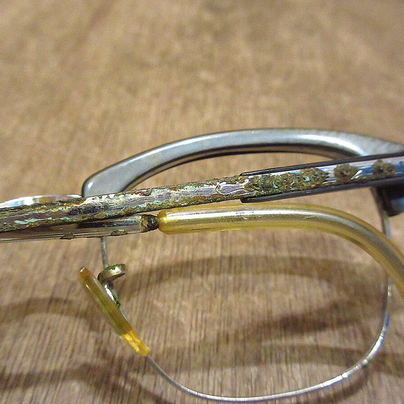 ビンテージ60's○American Opticalサーモントブロー眼鏡